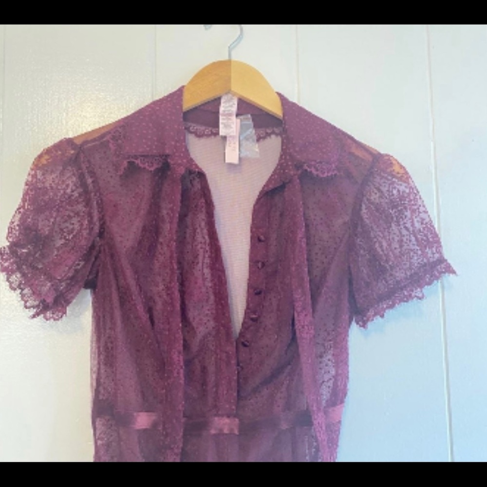 NWT Victoria's Secret Burgundy Teddy - Picture 11 of 14